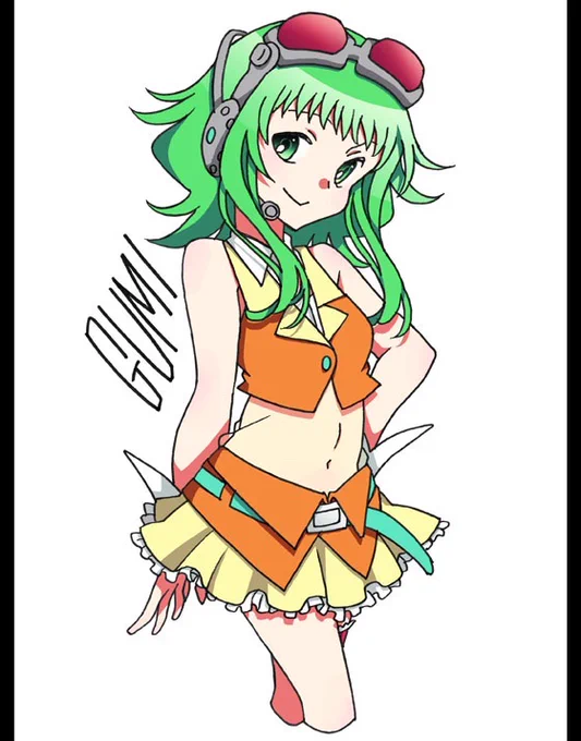 Happy Anniversary!
#GUMI誕生祭2021 #GUMI生誕祭2021

vocaloid/イラスト 