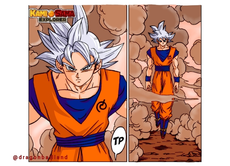 Son Goku instinto Superior - Desenhando Animes/Mangás