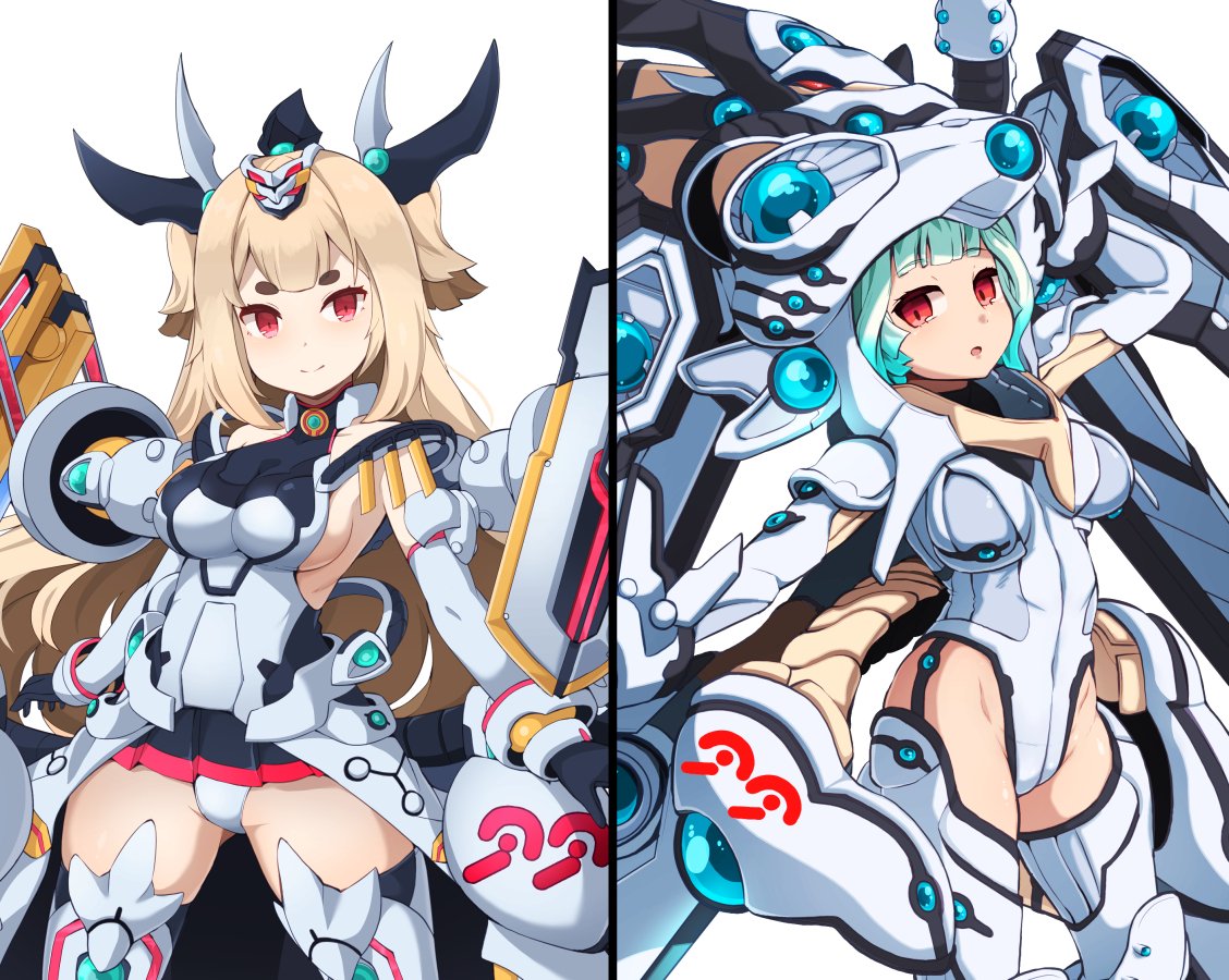 ホープドラグナーちゃんとホープドラグーンちゃん比較。こうやって並べるの大好き👑🐲 