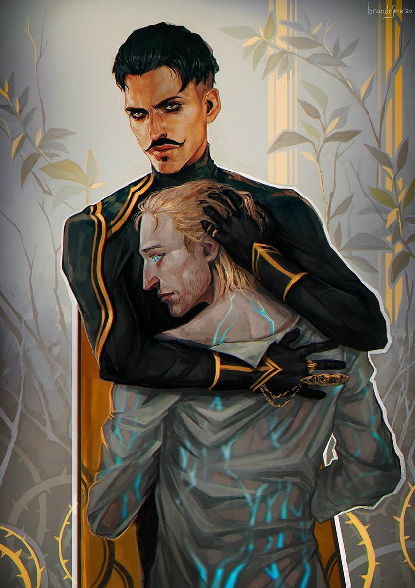 All of my Dorianders collection.
And I need more

#Dragonage #dragonagefanart #DAI #dragonage2 
#Dorian #DorianPavus #Anders #Dorianders #rarepair
#lorandesore #artistsontwitter