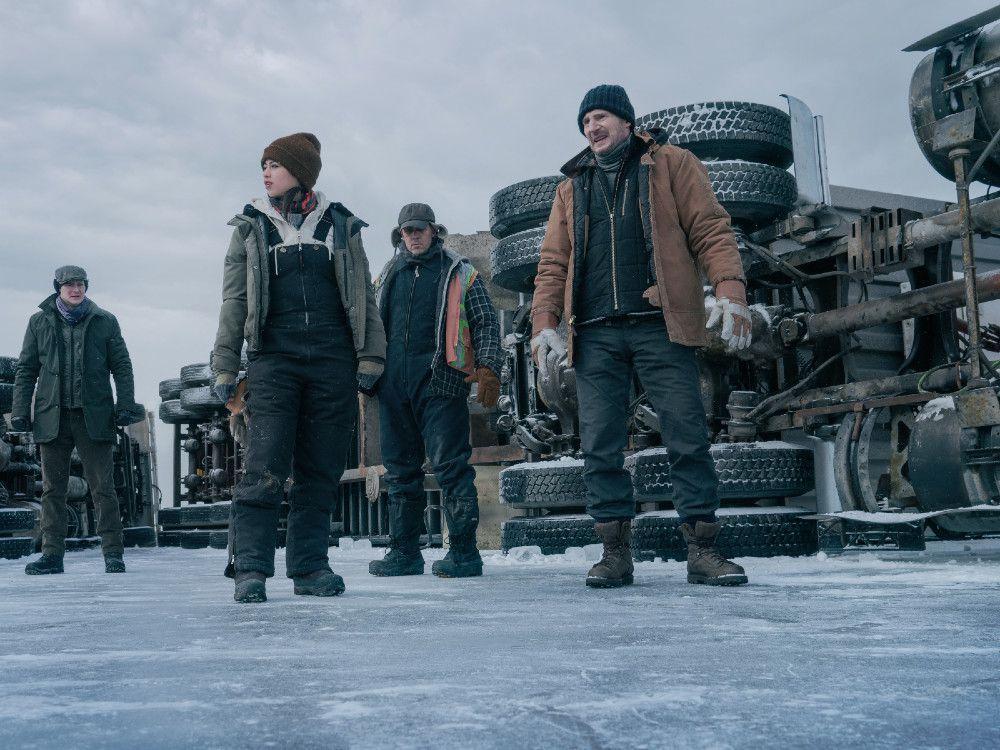 Liam Neeson delivers (supplies) in his latest outing, The Ice Road