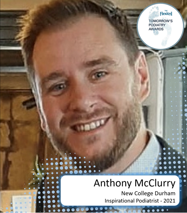 TomorrowsPods's tweet photo. 📣📣📣 Last night we announced the winners of the Tomorrow's Podiatry Awards:

The Inspirational Podiatrist of the Year went to:

Anthony McClurry from @NCDOfficial

@FlexitolUK

Congratulations!!!

#TomorrowsPods #NextGenPods #PodsFixFeet #podiatry https://t.co/F7mWO3ArMz