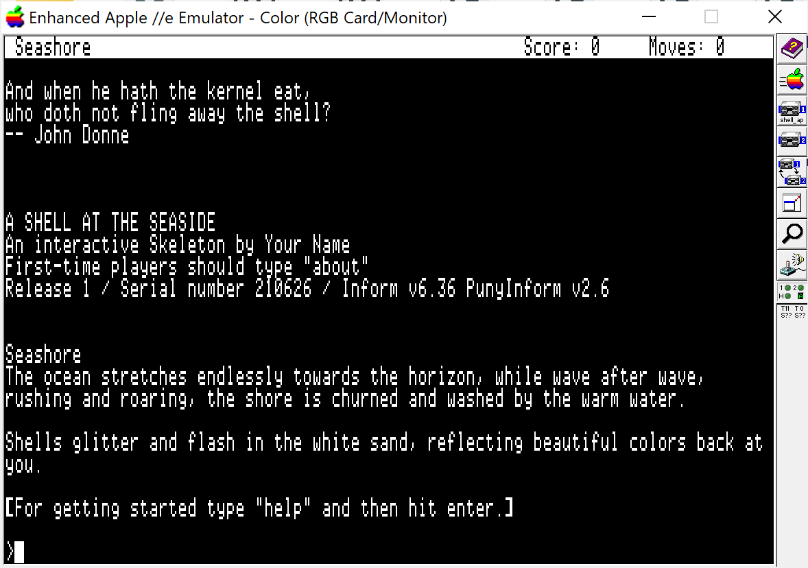 I just released the Puddle BuildTools v1.2, most prominently making it possible to bundle a z5 story file for the Apple IIe. github.com/ByteProject/Pu…