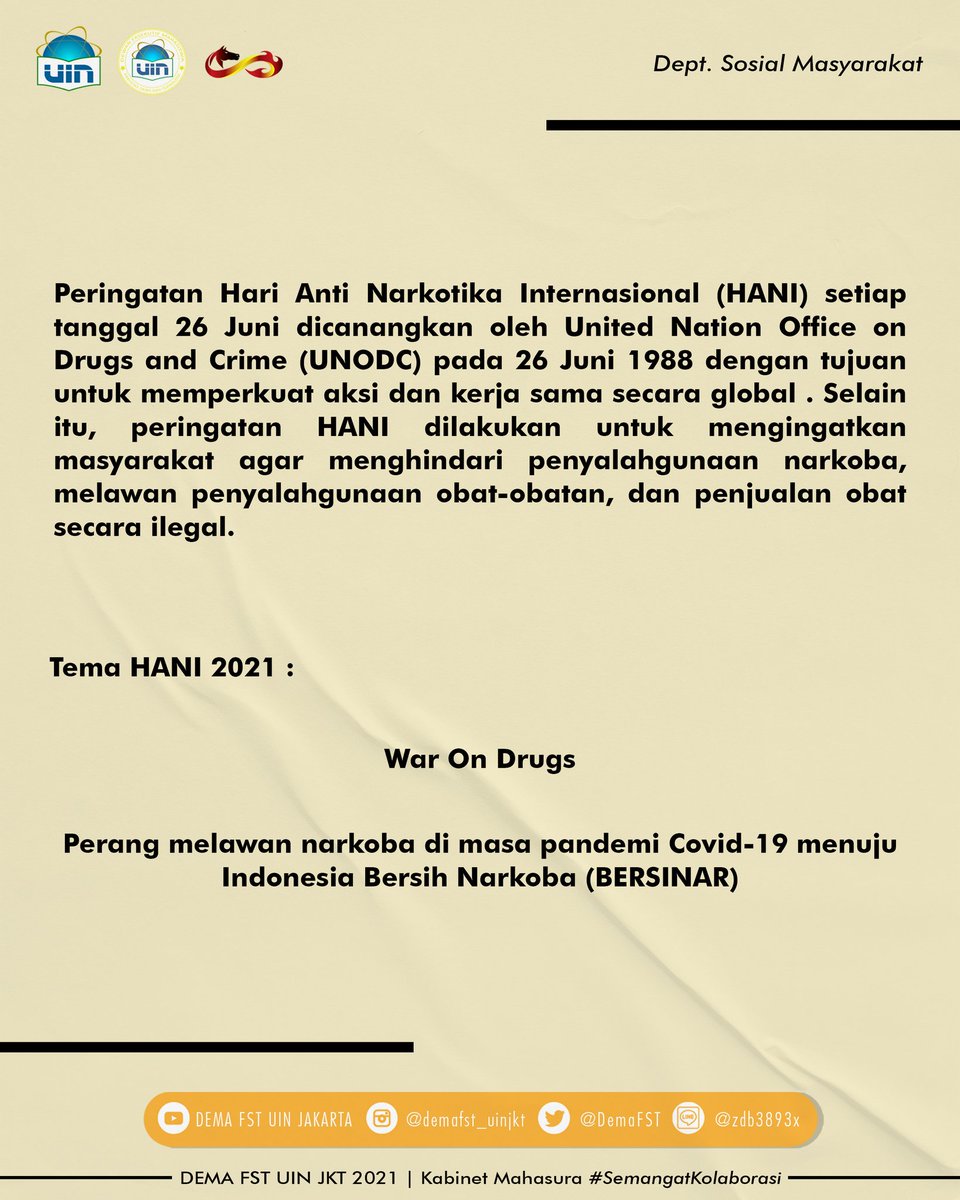 Dema Fst Uin Jakarta Demafst Twitter