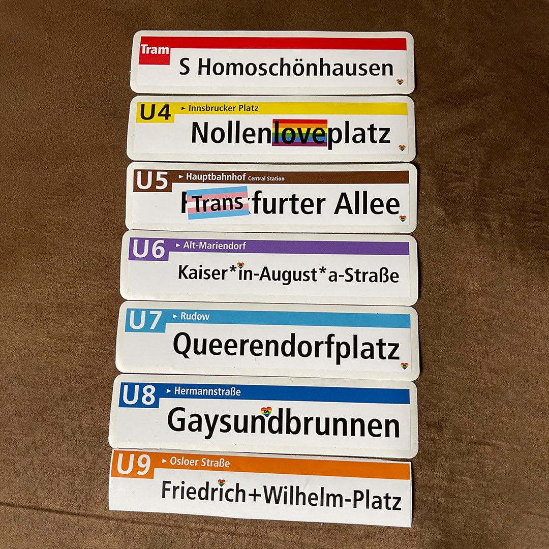 Viele Grüße, eure BVGay.