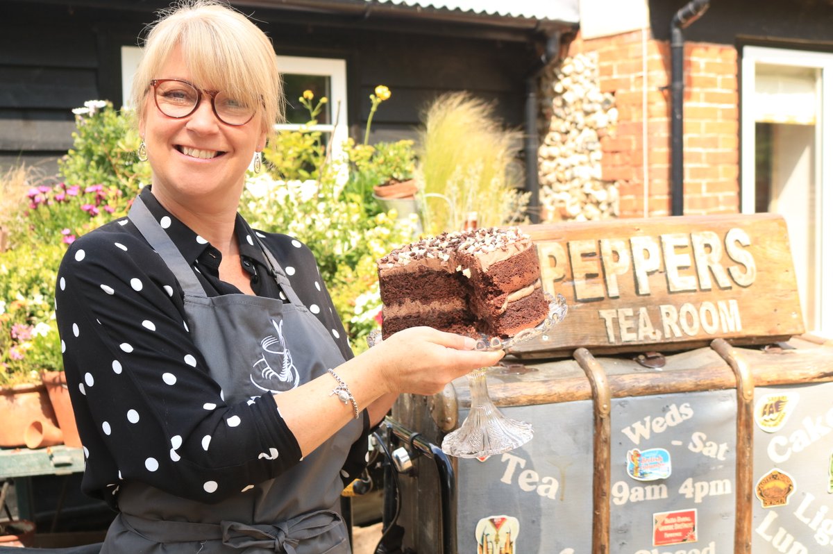 BreckCouncil's tweet photo. Any plans today? Why not visit the fantastic, award winning Peppers Tea Room, East Harling. With indoor &amp; outside seating available, which installation has been supported by Breckland Council, this fab tea room offers the perfect place to relax🥮🫖 ☕️ ! #EnjoyDiscoverExplore https://t.co/INAfPJdL2d