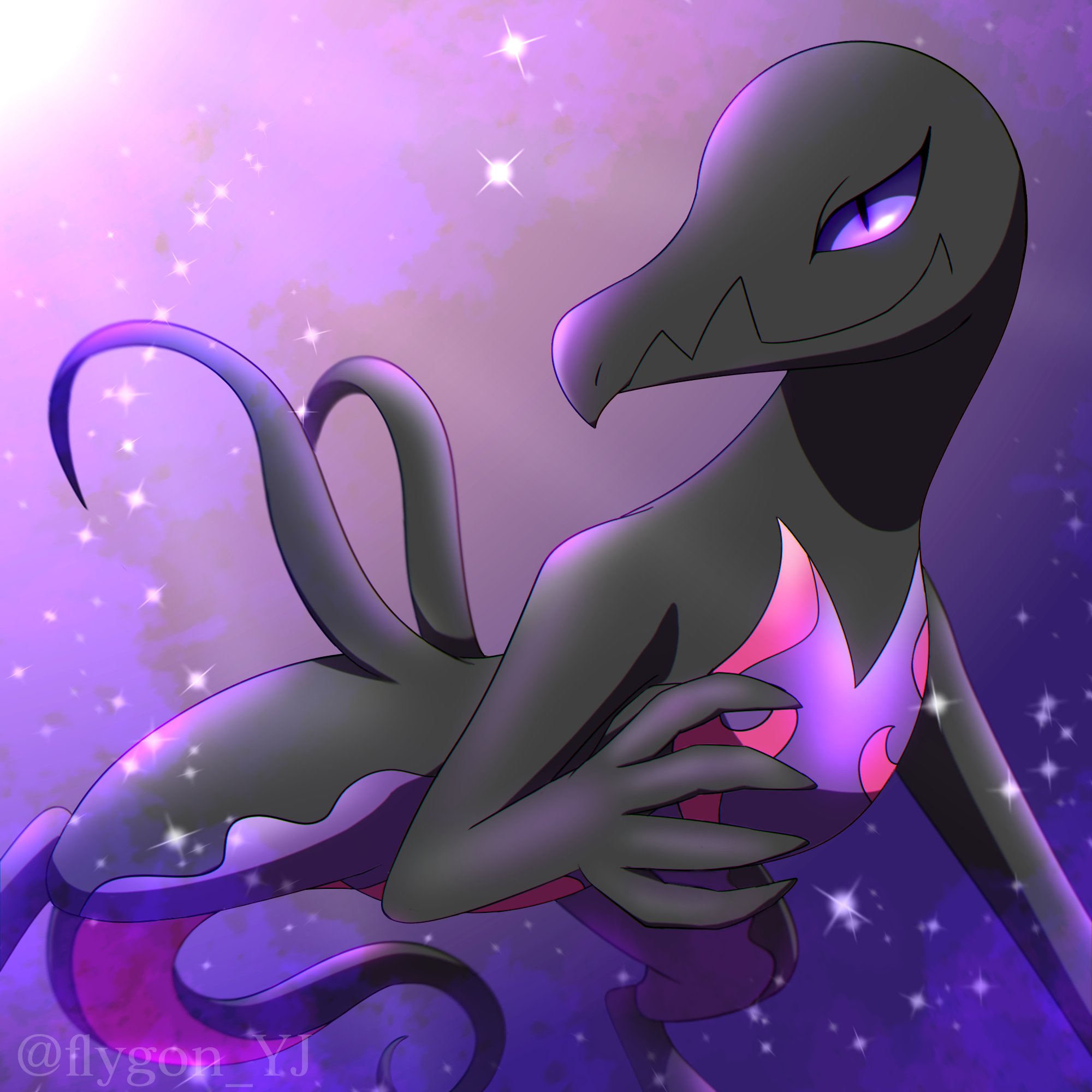 ゆじゅ エンニュート ポケモン イラスト エンニュート Salazzle T Co Emdpo2iswr Twitter