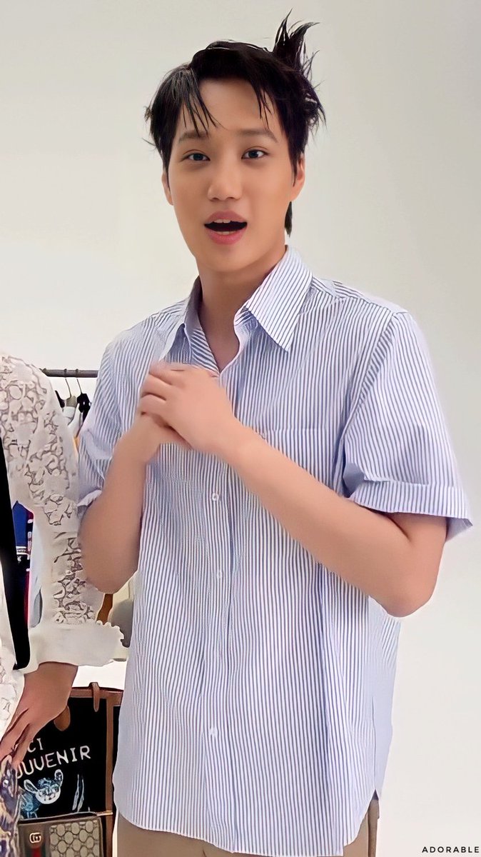 kai_adorable's tweet photo. #KAI #JONGIN #카이 #カイ #金钟仁 #엑소카이 #EXOKAI #EXO @weareoneEXO https://t.co/A1kslxLr00