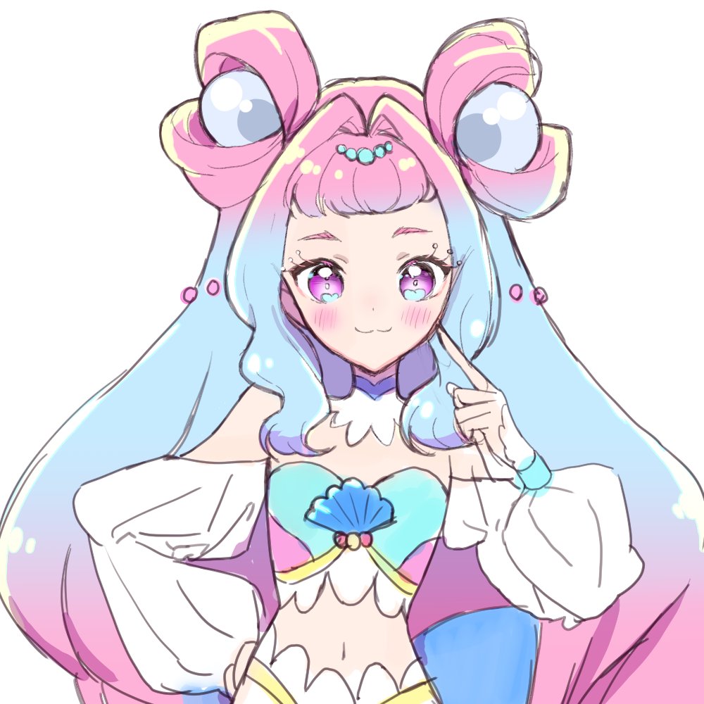 仕事の合間に30分らくがき キュアラメールのデザインすっごい可愛いー 池田春香のイラスト