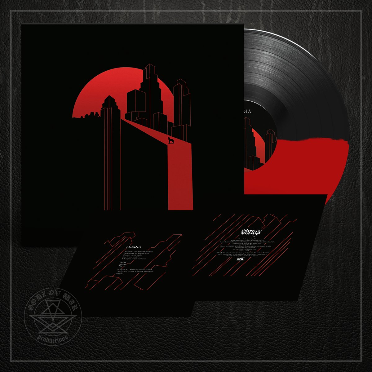 GodzOvWar's tweet photo. 📣 A few copies are back in stock! This is your last chance - buy now or cry later!
𝐁𝐮𝐲 𝐂𝐃, 𝐋𝐏 &amp; 𝐦𝐞𝐫𝐜𝐡 𝐚𝐭: https://t.co/OGtqG2cDYO

#odraza #acedia #newrelease #newrecord #blackmetal #PLBM #godzovwar #godzovwarproductions https://t.co/wGJncEZJd9