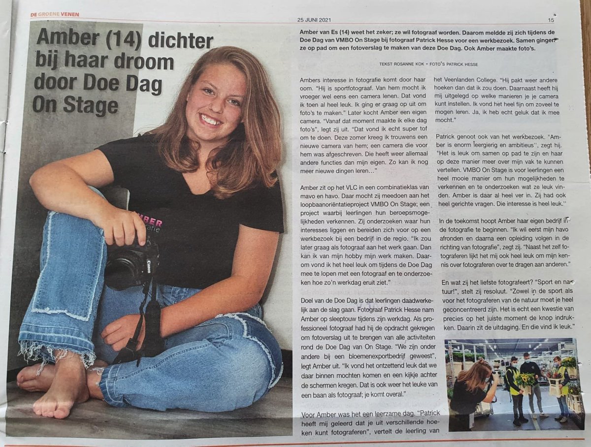VMBOOnStage's tweet image. Kijk. Één van de vele voorbeelden van het resultaat van #beroepenfeest #digimatch, hier doen we het voor🤩 Toekomstdromen + toekomstperspectief voor jongeren. Ook en juist in dit coronajaar! #vmbodoetertoe #lob 

@VenAOnStage bedank je Patrick en Amber van mij?💜💚