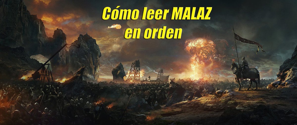 Poniendo orden en #Malaz: sagas, trilogías y novelas del universo malazano de Steven Erikson e Ian C. Esslemont, así como un par de sugerencias de órdenes de lectura (Arte de Greg Rutkowski) …ballerodelarbolsonriente.blogspot.com/2015/09/como-l…