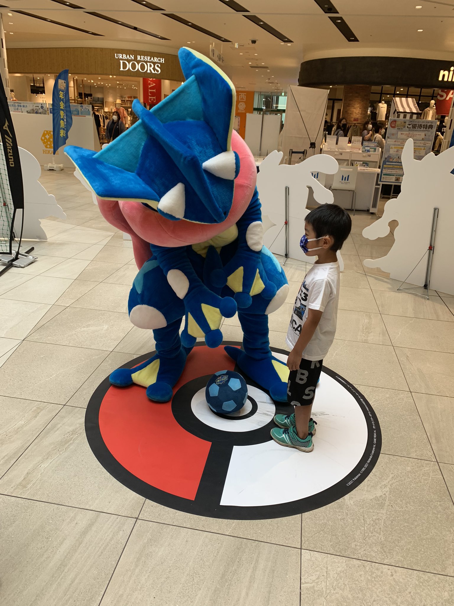 Jr じぇいあ る ららぽーと沼津でイベントに参加したよ めざせ しのびポケモン ゲッコウガ のイベントに参加してつぶやこう めざせしのびポケモンゲッコウガ ミズノ流忍者学校 T Co P9uks3tzvm Twitter