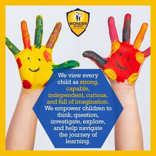 TWSPune's tweet photo. The Wonder School believes that each child is unique and special in their own way 

#TheWonderSchool #TWS #Unique #IBEducation https://t.co/rT4nVt2HJk
