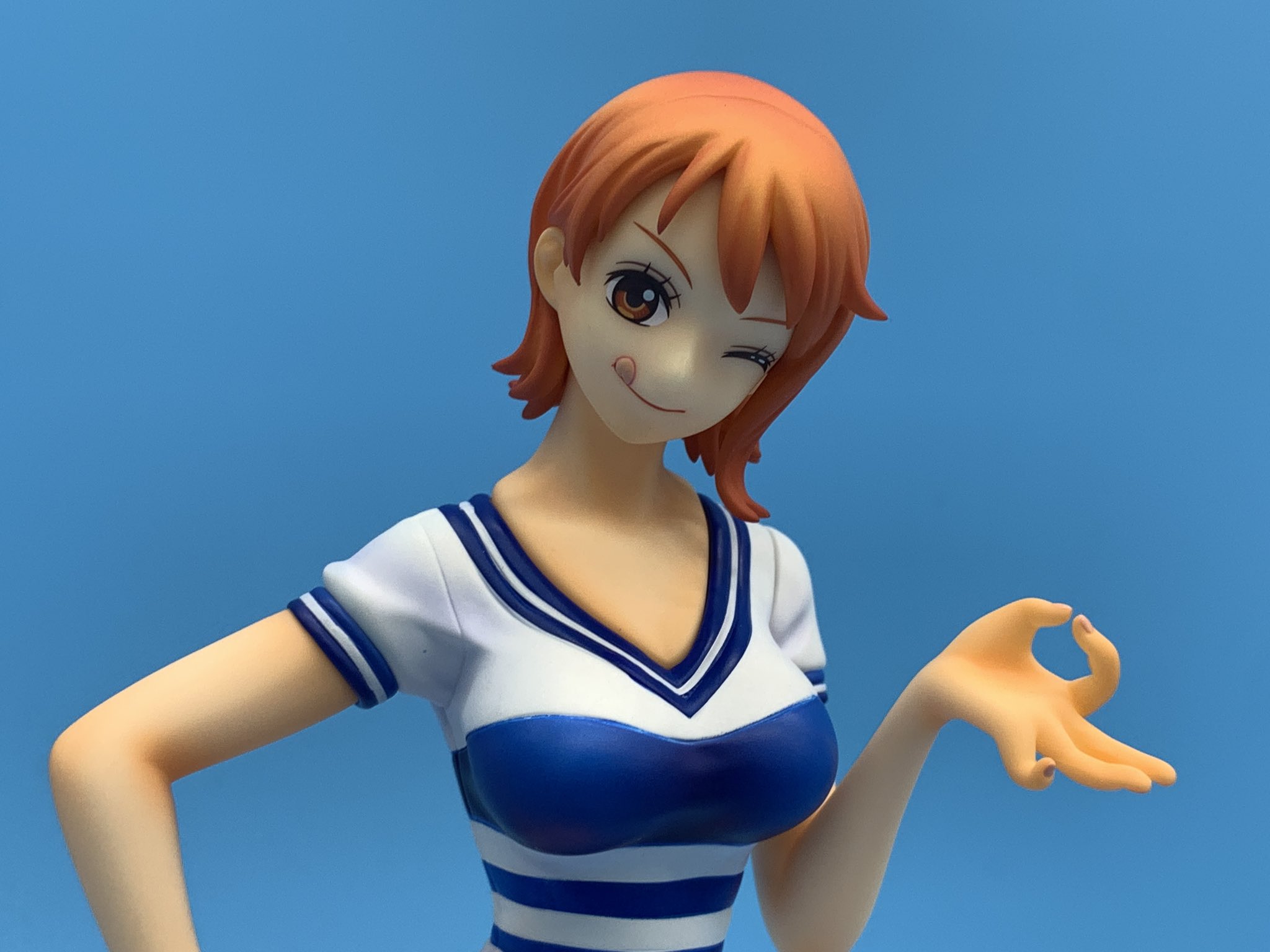 ワタポン ブログ更新しました 今日届いたpopプレイバックシリーズ第4弾のナミさんの紹介です 腹巻きゾロと一緒に飾るのも良きですね Portrait Of Pirates Playback Memories ナミ レビュー T Co 0pfyefaeub ワンピースフィギュアを