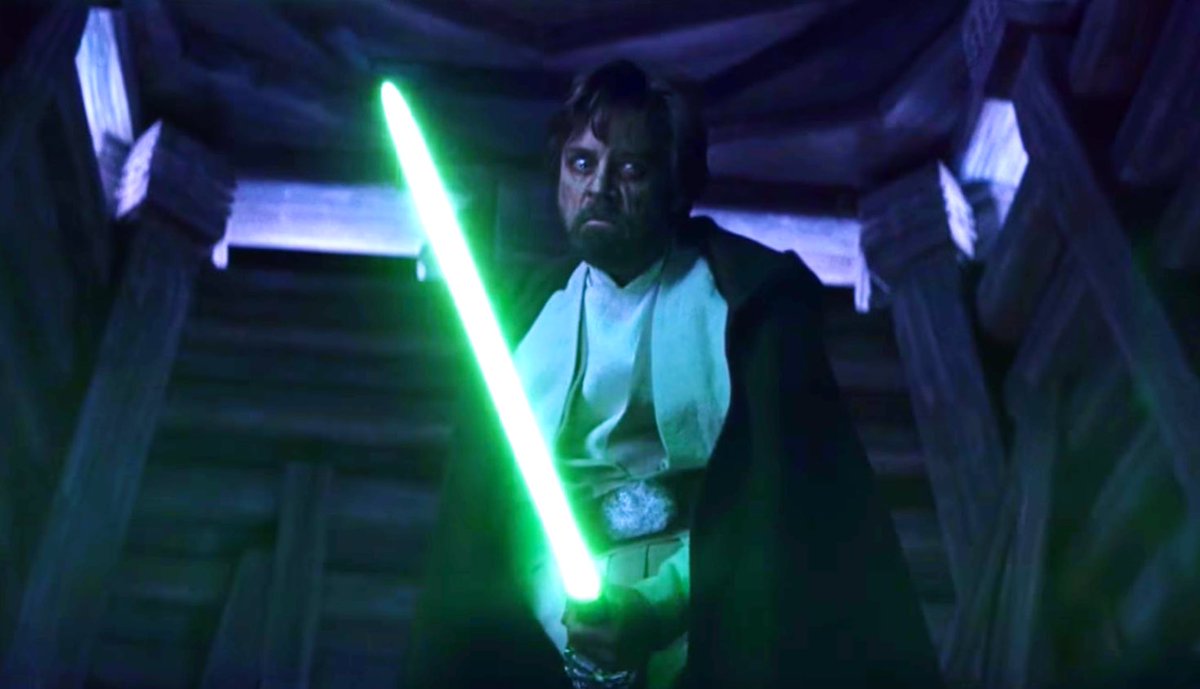 LBeskar's tweet photo. Nos encantan los Sables Láser Verdes #StarWars https://t.co/bPcwHojMlL