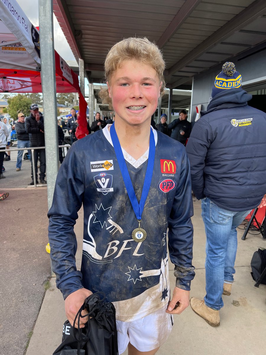 U14 boys full time. Ballarat 8.15 (63) def Bendigo 5.7 (37)
Best player for Ballarat was Baxter Horsborough (NB)
<a href="/AFL_CentralVic/">AFL Central Victoria</a>