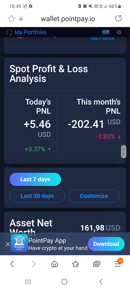 Crypto_Expert80's tweet photo. ❗Development updates!! - June 26

✅ PNL analysis in the form of charts is added to the web version of PointPay. 
✅ Transaction history improvements in PointPay Banking app for IOS. 

Join the presale now at https://t.co/4nhVW5unGs with 15% weekend bonuses. 

$PXP #BTC #crypto https://t.co/Mhz23RkXJv