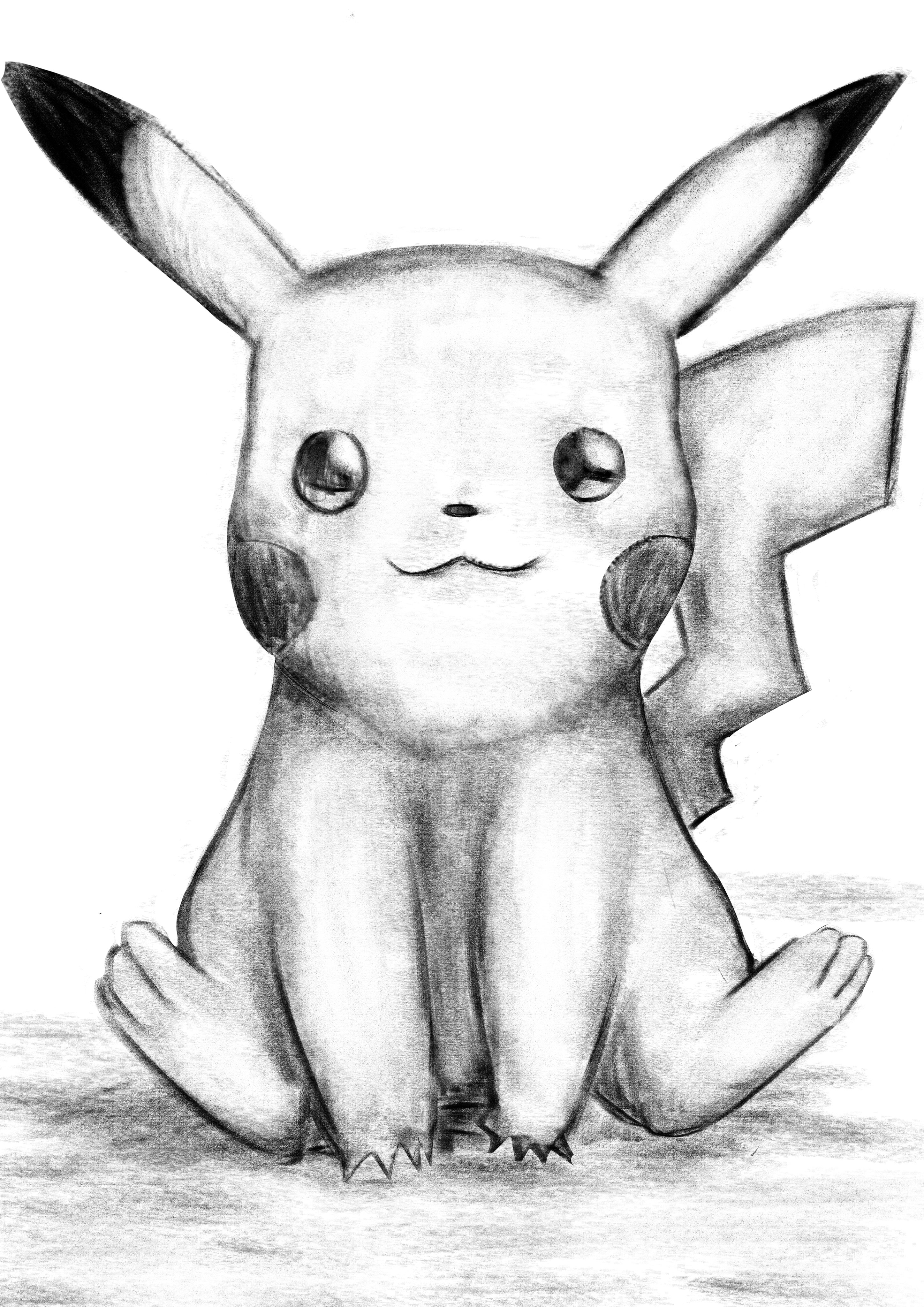 人間 ピカチュウ イラスト イラスト練習中 絵 ポケモン T Co 8fcmqeh4kk Twitter