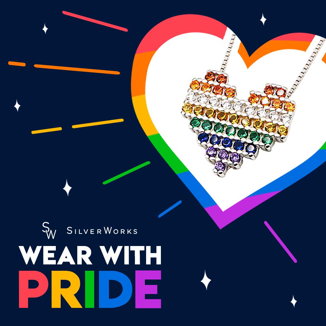 silverworksphil's tweet photo. Don't be afraid to show off your true Colors. Proudly wear your Pride. 🏳️‍🌈

#happypridemonth2021 
#wearwithpride 
#SilverworksPH 
#SilverWorks
#silverworksphil https://t.co/KRNIm6DasH