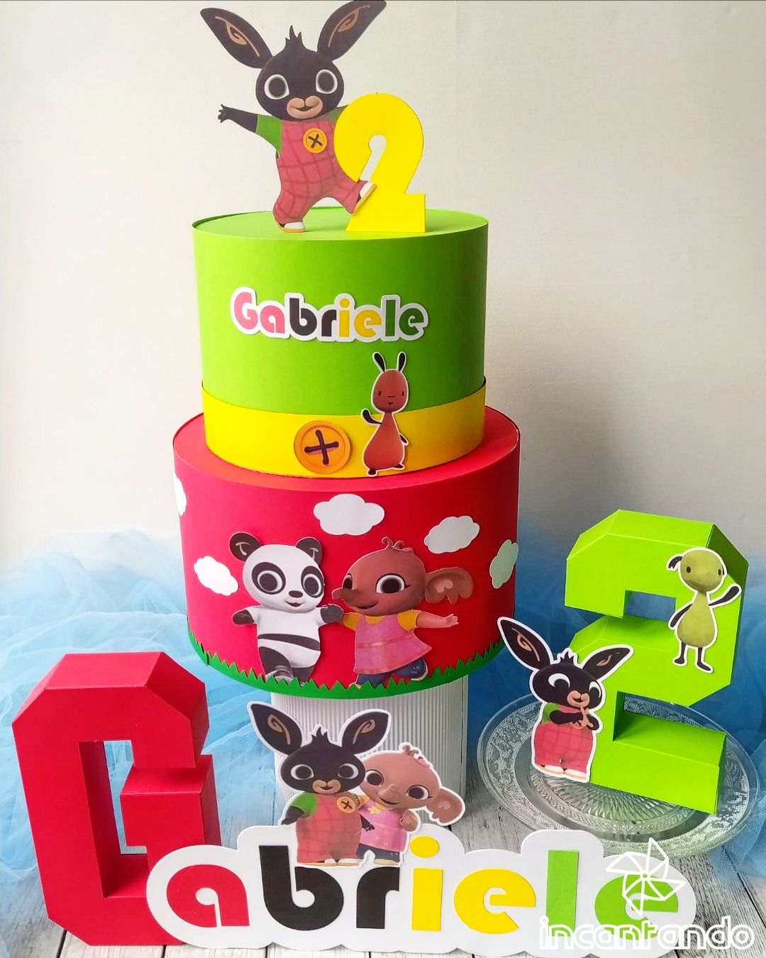 incartando incantando on X: Party kit tema Bing per il secondo compleanno  di Gabriele 😍 - Bing party kit #incartando_incantando #torteincarta  #tortascenografica #dummycake #tortaincartoncino #tortadicarta #papercake  #cardstockcake #tortabing