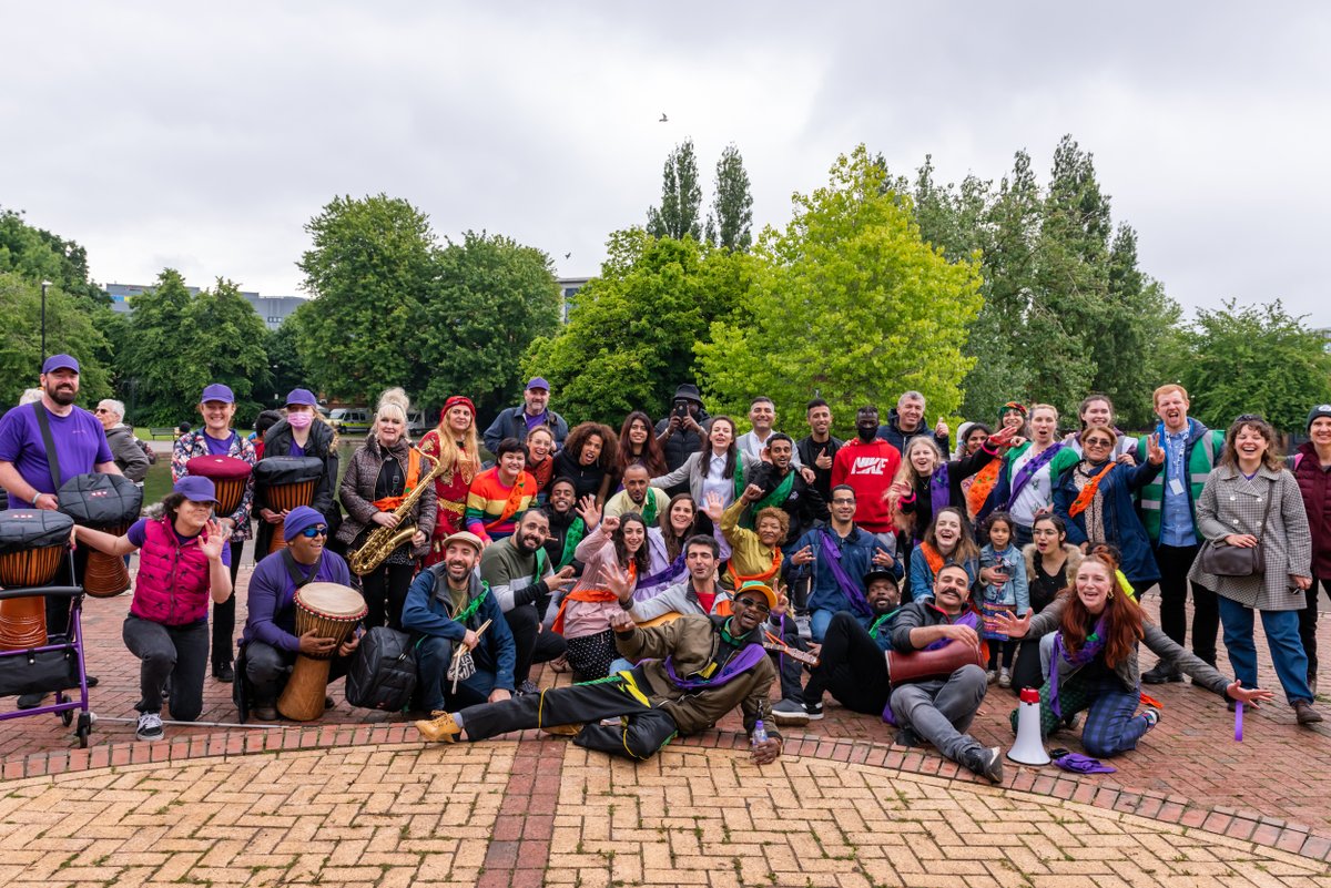 SBC_Theatre's tweet photo. @CRMCCov @ace_thenorth @BelgradeTheatre @Coventry2021 @covwelcomes @HearThePicture @pilot_theatre @PishdaadC @CityofSanctuary @RefugeeWeek #CanYouHearMeNow - Image Collection, Day 5/5. Focus on Friendship.

We're so grateful to the amazing participants and friends who joined us in making this show with us, we'll never forget it and can't wait to see you again soon! 

📸 by David Wilson Clarke and Mandip Seehra https://t.co/gol8DMZG07