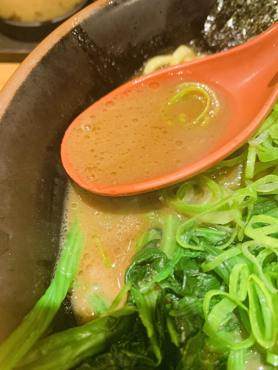 Skt ラーメン グルメ Pa Twitter 輝道家 野方 ネギ海苔マシ 濃硬多 しょっぱいです 褒め言葉 知る人ぞ知る超塩分の家系ラーメン こってりがっつりな若者向けの味でした 食べ終わってしばらくするとまた食べたくなる中毒性は素晴らしい ここは数回食べて