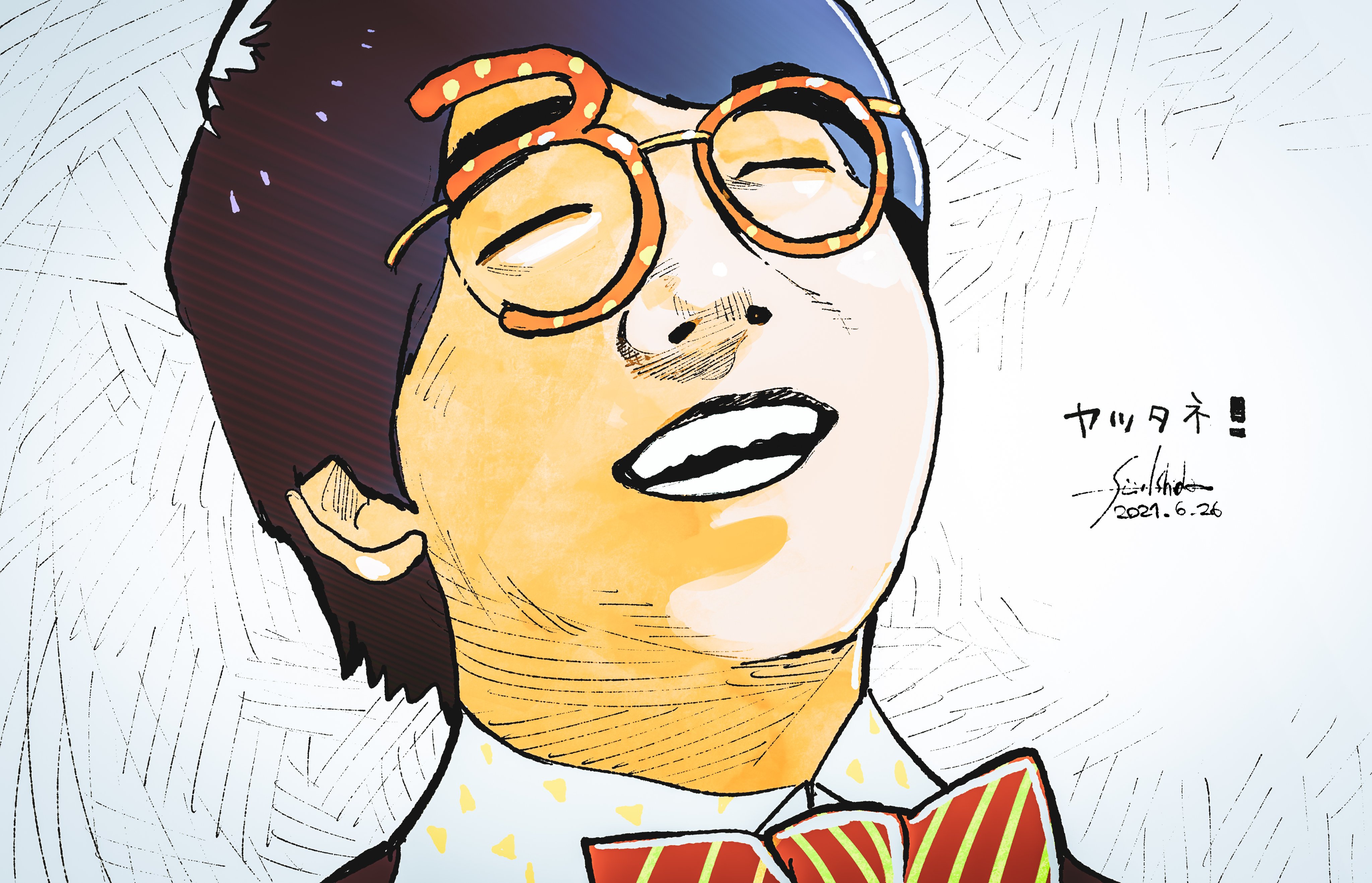Ynna Anime Genshin And Chill Plssss Ishida Sensei Is Really A Sweetheart He Drew This For Hanae Va Of Kaneki For His Birthday And Then Hanae Changed Is