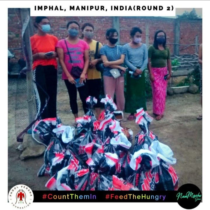 PhoolVersha's tweet photo. Kindness can transform someone's dark moments with a blaze of light. You'll never know how much your caring matters. Make a difference for another today. Ending our week with 2nd round of distribution at Imphal, Manipur.
#CountThemIn !#PrideMonth 🏳️🌈 https://t.co/Sw8uQMmdvX