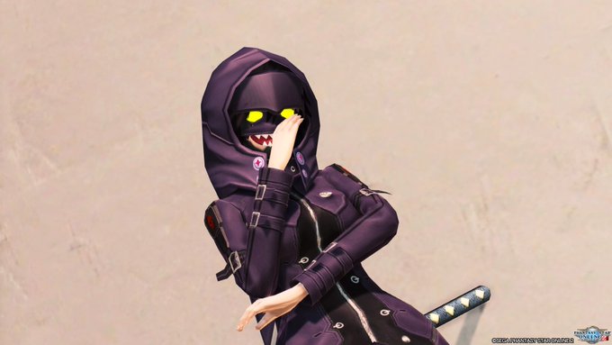 おまけ。ネタ系キャラクリ個人的に最高傑作の「メデイア仮面」 