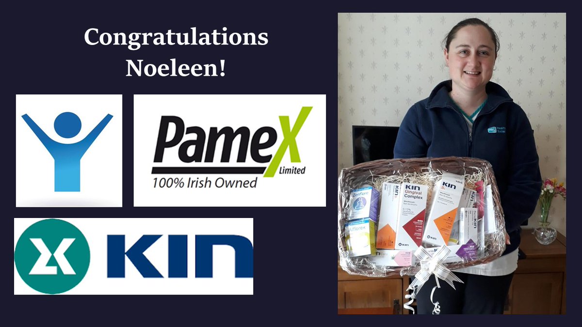 ISDHtweets's tweet photo. The winner of the @PamexIreland hamper at the recent ISDH online conference was Noeleen Mcconkey. Well done! #specialcaredentistry https://t.co/LufLxNskxC