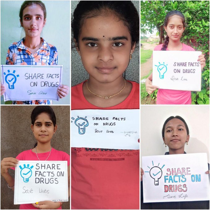 QuantoKnack's tweet photo. Ahead of the International Day against Drug Abuse and Illicit Trafficking (26june).QuantoKnack have one appeal to share:- #ShareFactsOnDrugs.#SaveLives !                            
Promoting health,peace and justice is key to achieving goals https://t.co/Rp2dJwIVms