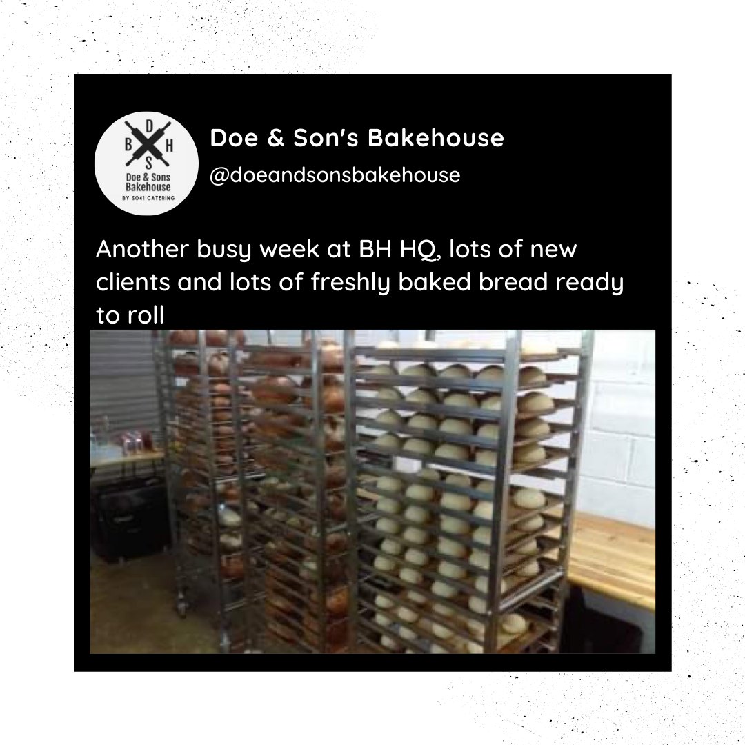 Another busy week at BH HQ done 

Freshly baked bread be delivered to all parts of the new forest this morning 

Job done 👊🏻