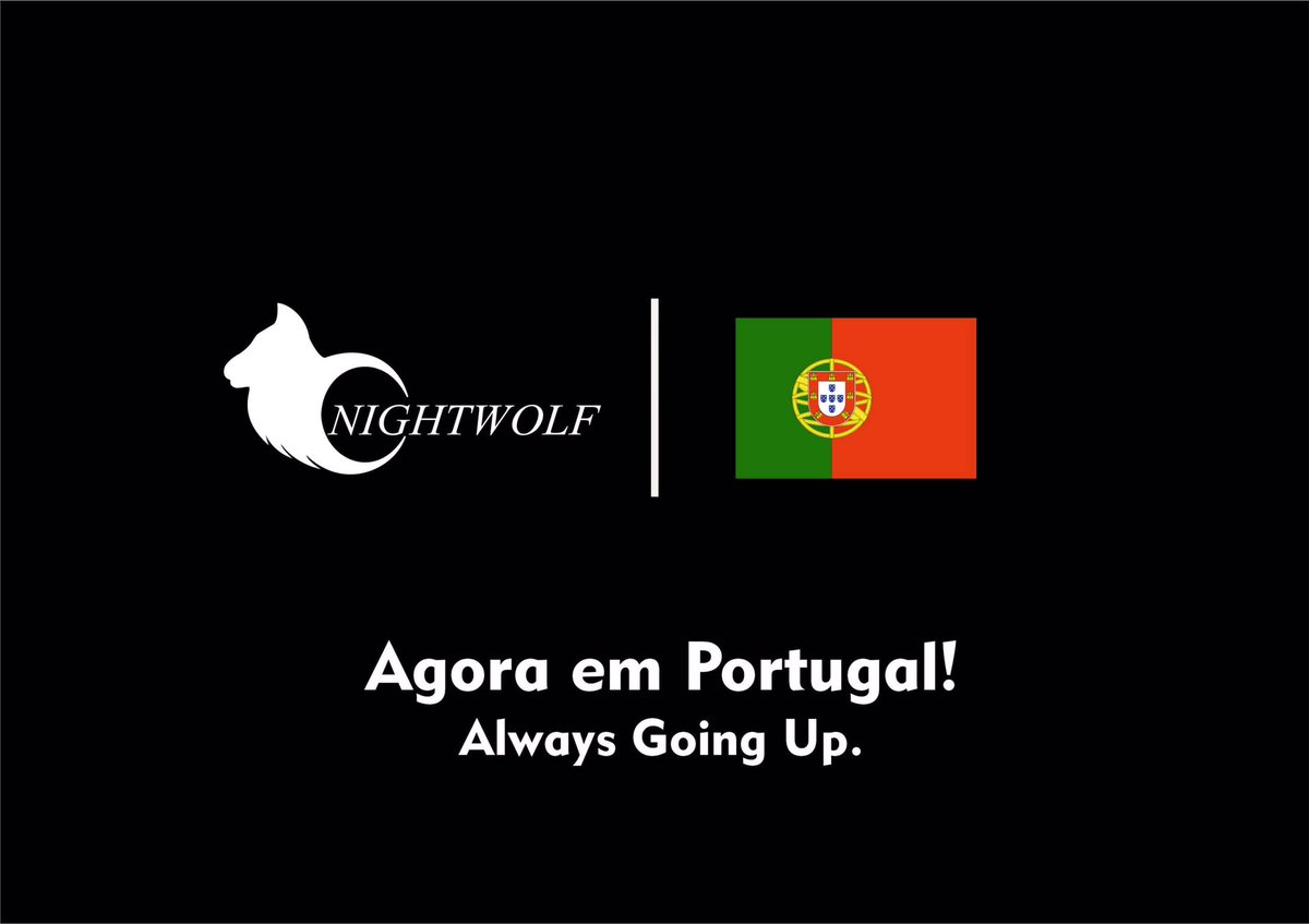 NIGHTWOLF_ofc's tweet photo. Os produtos NIGHTWOLF agora encontram-se disponíveis em Portugal 📍🇵🇹, a partir de hoje, você, residente deste país lusófono sinta-se a vontade para realizar a sua encomenda e desfrutar como,onde e quando quiser com a sua NIGHTWOLF.

NIGHTWOLF, Always Going Up.
#Portugal🇵🇹🇵🇹 https://t.co/HbvwuWpaAj