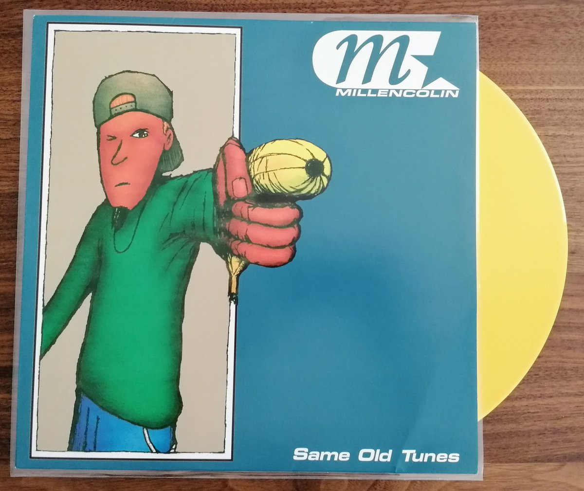 guidu79's tweet photo. Correva l'anno 1994...
#SameOldTunes é il primo album dei #millencolin.
Il nome originario, Tiny Tunes, fu cambiato a causa di problemi di copyright con la Warner Bros nel 1996.
#oldschool is better than no school
#punkrock #vynil #colored #LimitedEdition #burningheart #Epitaph https://t.co/nJCGqJk0Px