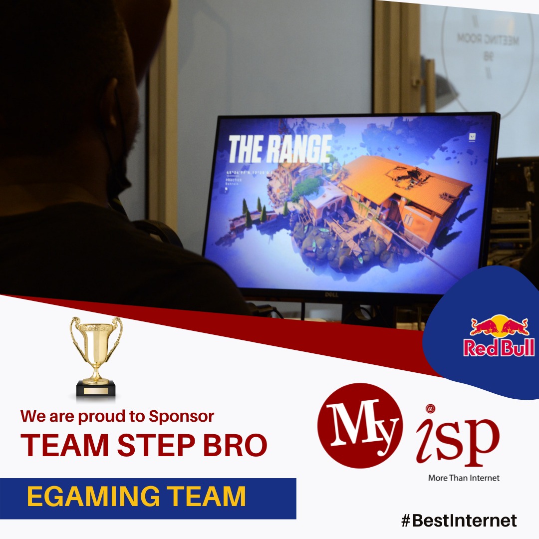 MyISPKenya's tweet photo. @MyISPKenya is proud to sponsor @redbullgaming Team Step Bro.
We are your Number one OFFICE dedicated Internet in Kenya ๐ฐ๐ช๐ฐ๐ช
#Internetforgamers #ActForEqual #WRCGladToBeInKenya https://t.co/YgFucyrbP8