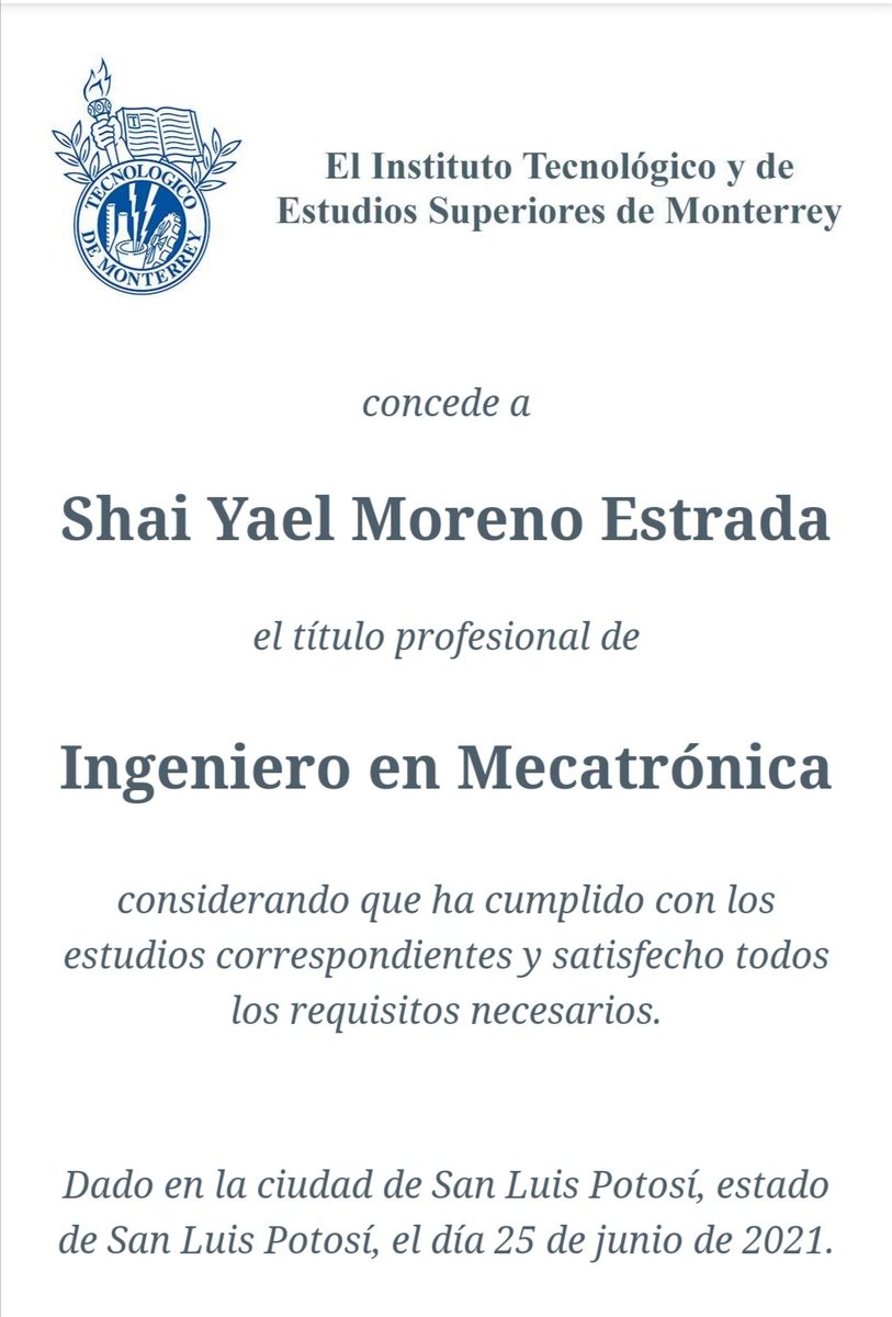 yaelmoreno18's tweet photo. Como empezó / como terminó
#SoyTec #IMT #oncetecalwaystec https://t.co/weirgt6re3