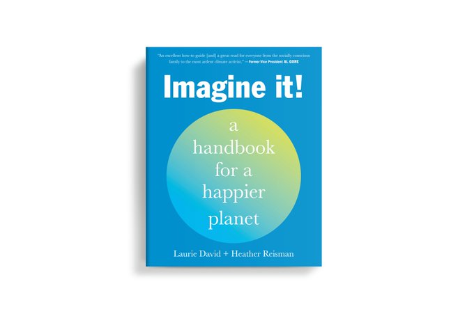 Plasticsimpact's tweet photo. Imagine it!.... by @Laurie_David
this book is about a happier planet & a healthier you!. First chapters on plastics! and provides tons of solutions to reduce your exposure and to buy less. Amazing book to read and to learn/know about environment & health.. https://t.co/FqEIGSJaJK