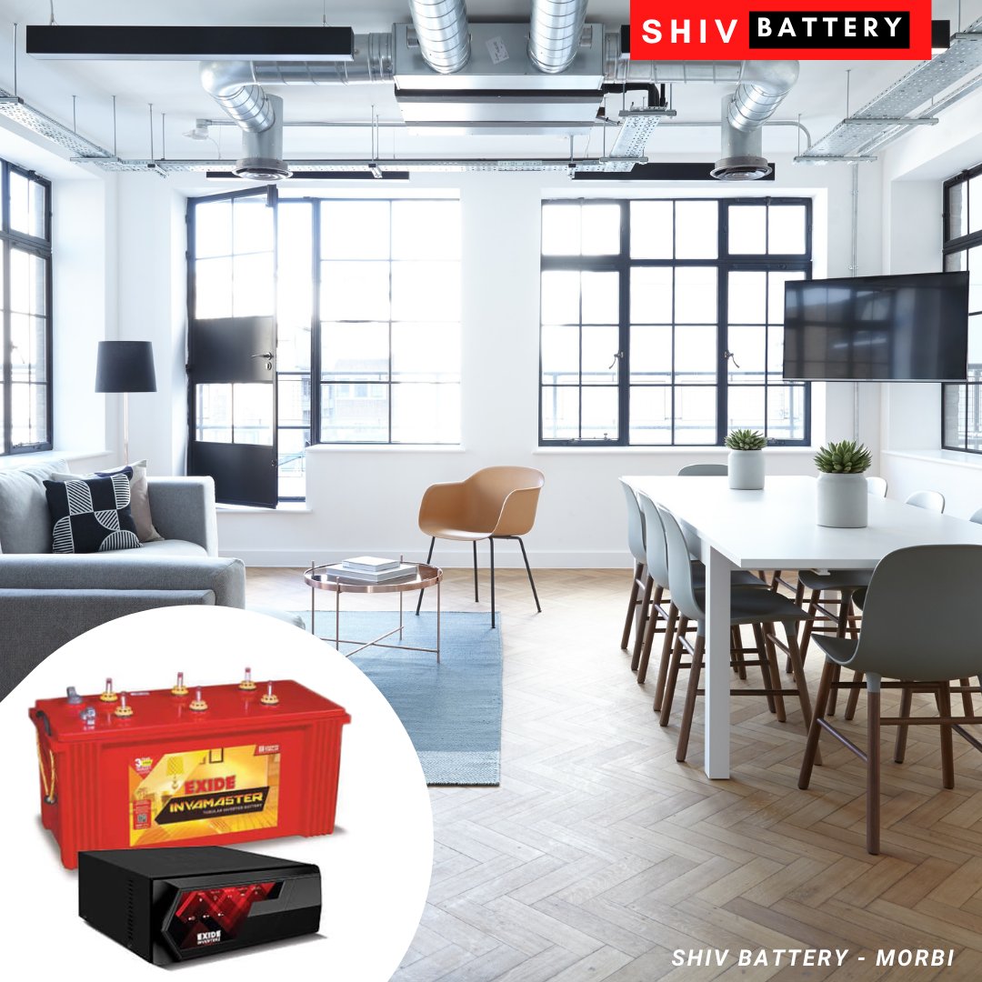Choose the powerful battery &amp; inverter to decorate your Office. 
call us at :- 9586540460, 9723250412

#Shiv_battery #exidebatteries
#automobilebatteries #carbatteries #bikebatteries #UPSbattery #inverterBattery #industrialbattery #exide #exidecare