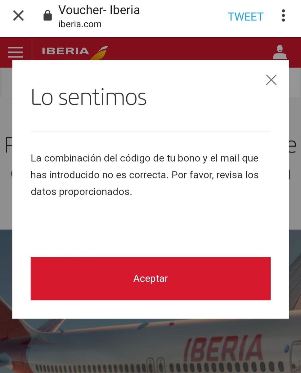 lizzlatina's tweet photo. @Iberia Eso lo entiendo, pero incluso cuando voy a consultar mi bono, me dice que no existe. No me dice que expiró (que no debería), ni ninguna otra cosa. https://t.co/LjI141RkmY