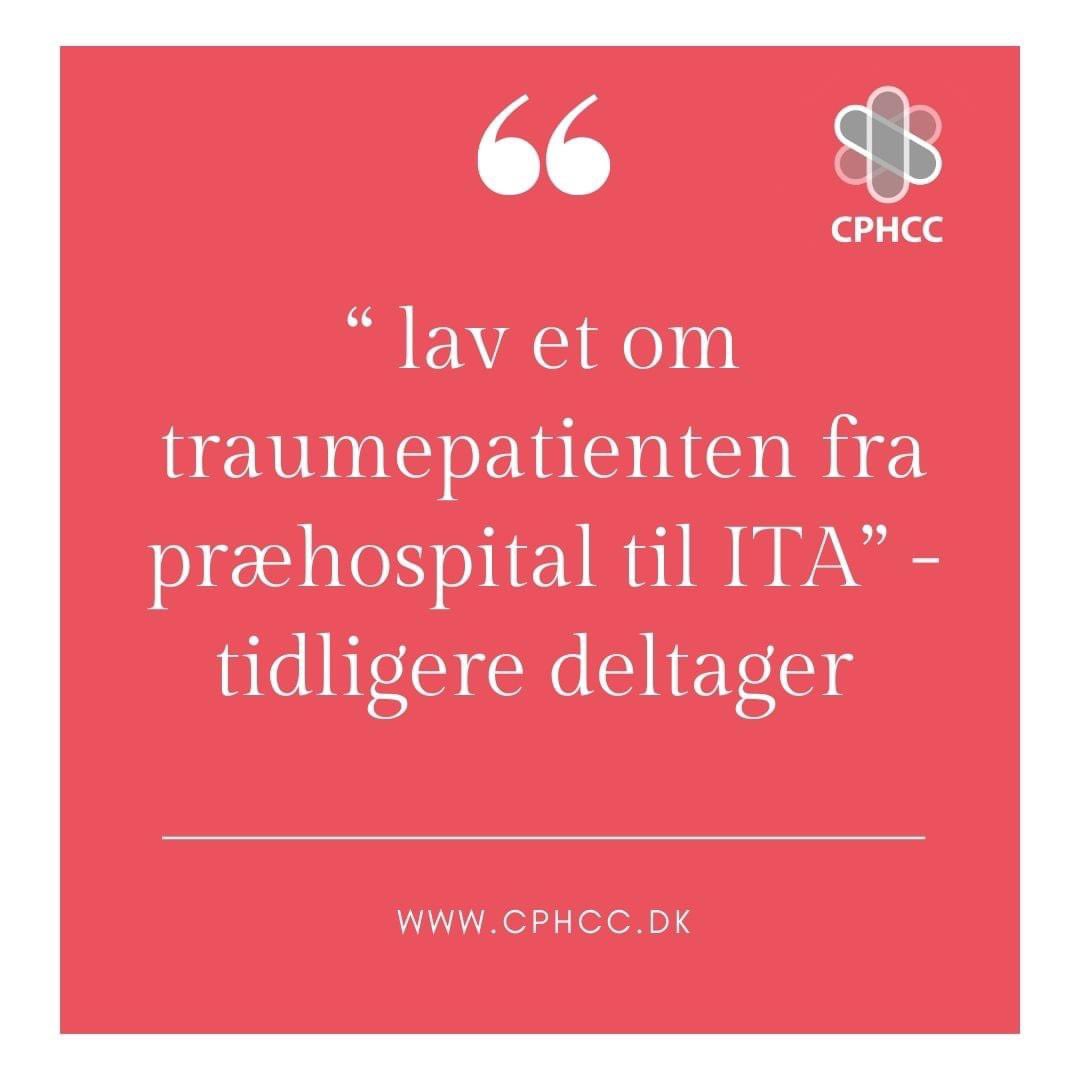 cphcc2021's tweet image. En af de mange gode evalueringer fra sidste symposium - vi har lyttet!
Gør klar til traume patienten som tema til årets symposium.
Særligt blokken &quot;STOP the bleed - roadeside to Critical Care&quot; går helt tæt på det nyeste og kliniknære på området #cphcc #cphcc2021