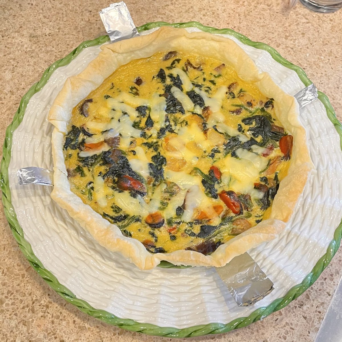 キッシュ作った Yohのイラスト