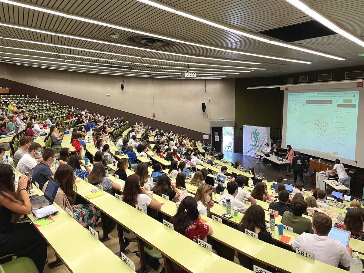 #CONGRES_ANEPF | Ouverture des Assemblées Générales Extraordinaire & Ordinaire ce matin en amphithéâtre 🗣 Au programme de cette matinée d’AG ⬇️ 📄 Modifications statutaires 📣 Affaires sociales 💊 Amendements de la contribution ATBR 📚 Enseignement supérieur : R3C & REES