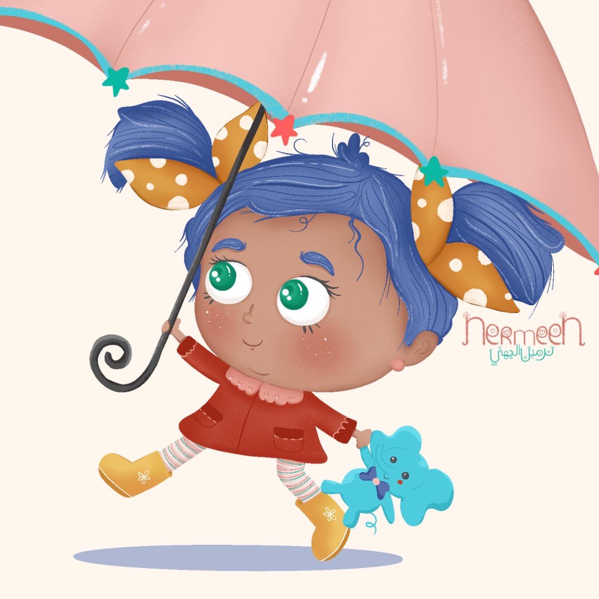 NerminJV's tweet photo. "المطر هو الأنشودة الجميلة التي تعزفها السماء" ☔️ https://t.co/6yVVDIsXED