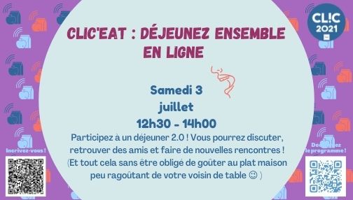 Classe_Inversee's tweet photo. #CLIC2021 #TEMPSDECONVIVIALITE
Quand le CLIC fait rimer ÉDUCATIF avec FESTIF ! 🎉
Découvrez nos “TEMPS DE CONVIVIALITÉ” 😃 et vivez un @CLIC_congres qui alterne sérieux et détente...
Retrouvez les visuels et le programme complet 👉 https://t.co/oSfWciwoBD 
1/2 https://t.co/foZFYe0A8b
