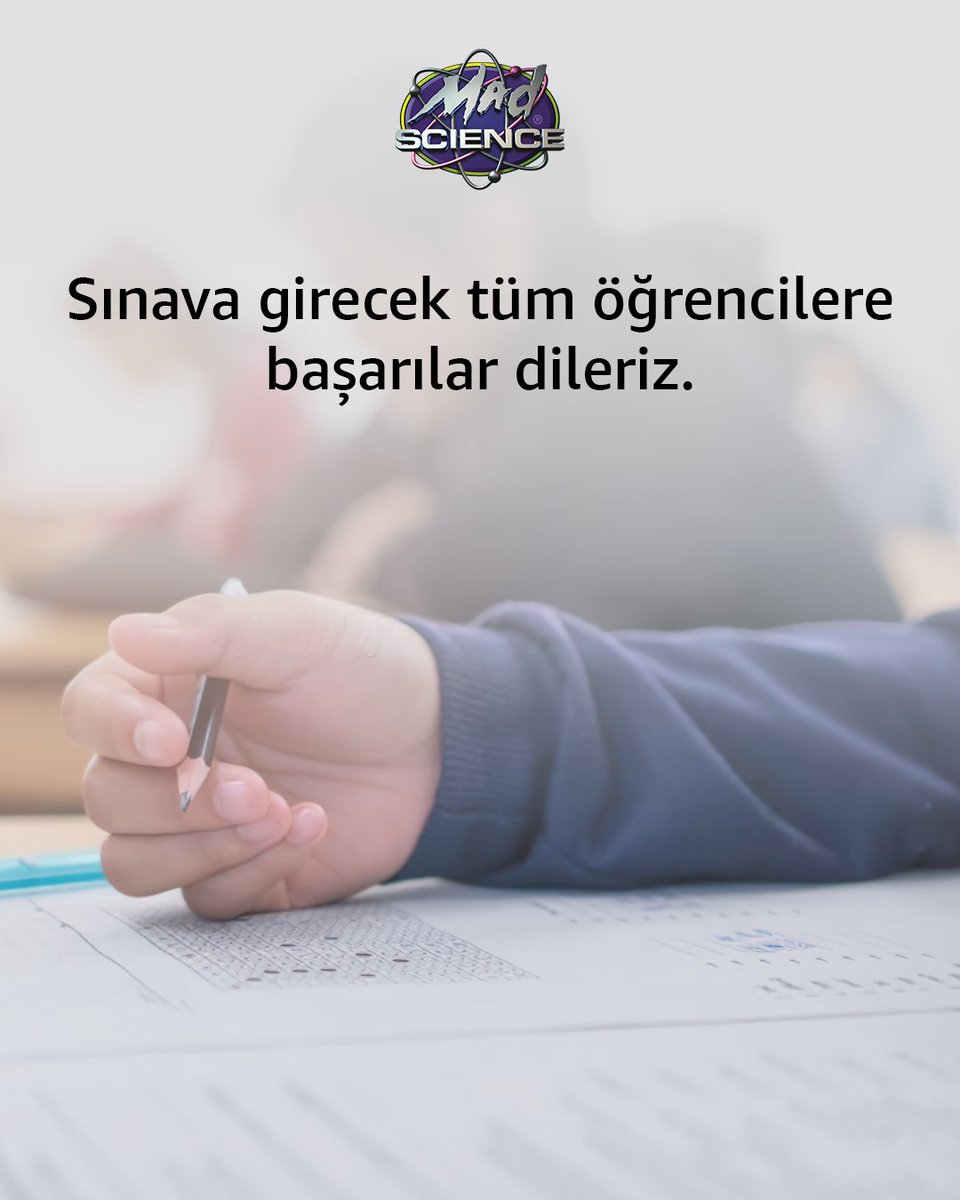 madscience_tr's tweet photo. Bu haftasonu yapılacak Yükseköğretim Kurumları Sınavı’na (YKS) girecek tüm öğrencilere başarılar dileriz.

#yks2021 #TYT #AYT #YKS #MadScience #MadScienceTürkiye https://t.co/ElDrgXowpS