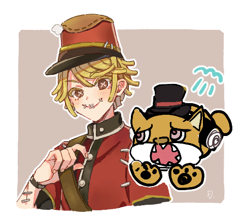 載せれるもの無いから絵チャで描いたポストマンと画家くん置いておく
ウィックは先輩が描いてくれた 