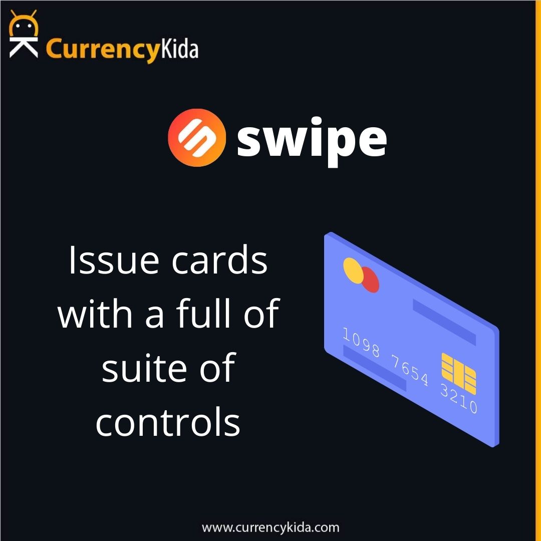 CurrencyKida's tweet photo. Swipe is thrilled to announce that it has released a new swipe- issue cards with full of suit of controls.
#currencykida
https://t.co/EKa82ViNpx
#cryptoworld #cryptomarket #cryptocurrencytrading #bitcoin #bitcoincasino #bitcoincash #cryptocurrencynews #cryptotrading #marquery https://t.co/QGeGwKsqGN