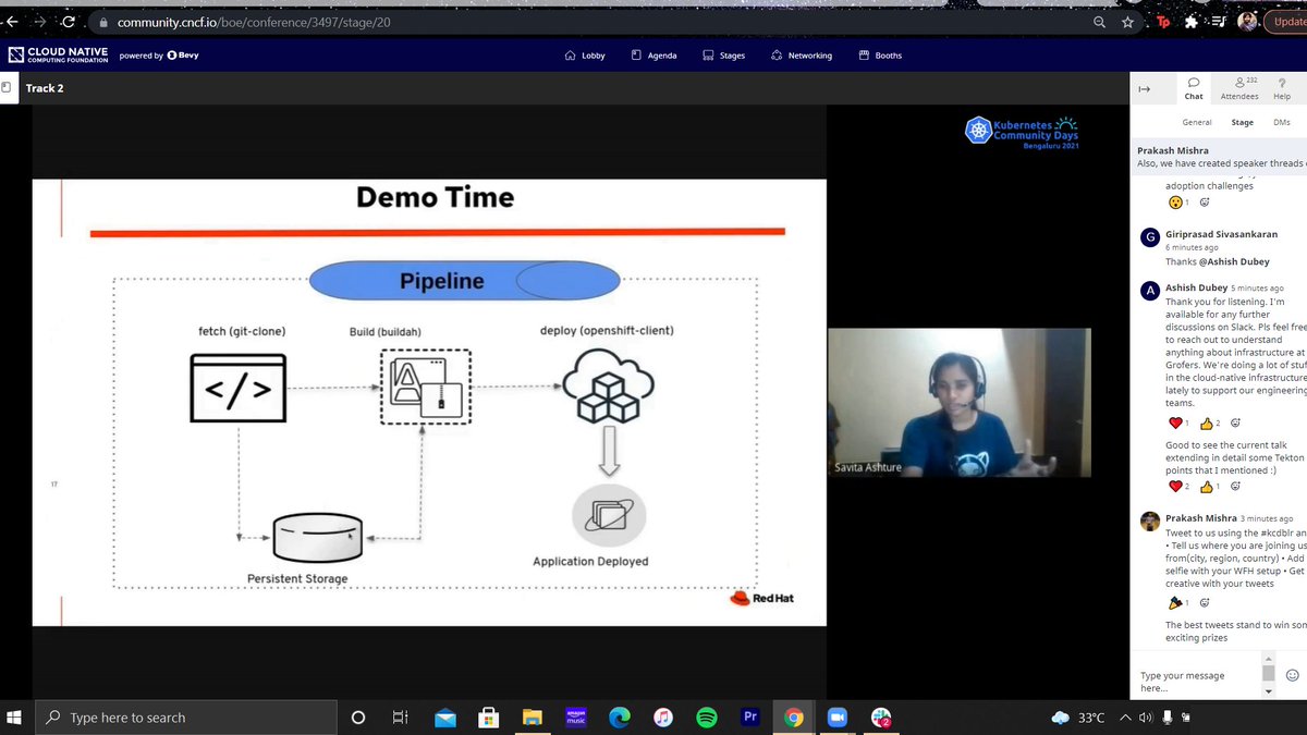 Kubernetes Community Days Bengaluru (@kcdbengaluru) on Twitter photo " <a href="/tektoncd/">tektoncd</a>, a set of #cloudnative CI/CD components, will reduce the complexity of <a href="/kubernetesio/">Kubernetes</a> & help speed up complex workflows."
Scrutinize Kubernetes native CI/CD with Tekton by <a href="/savitaashture/">savitaashture</a> from <a href="/RedHat/">Red Hat</a> is surely a talk to look out for! 👀
Where? Only at #KCDBLR " <a href="/tektoncd/">tektoncd</a>, a set of #cloudnative CI/CD components, will reduce the complexity of <a href="/kubernetesio/">Kubernetes</a> & help speed up complex workflows."
Scrutinize Kubernetes native CI/CD with Tekton by <a href="/savitaashture/">savitaashture</a> from <a href="/RedHat/">Red Hat</a> is surely a talk to look out for! 👀
Where? Only at #KCDBLR
