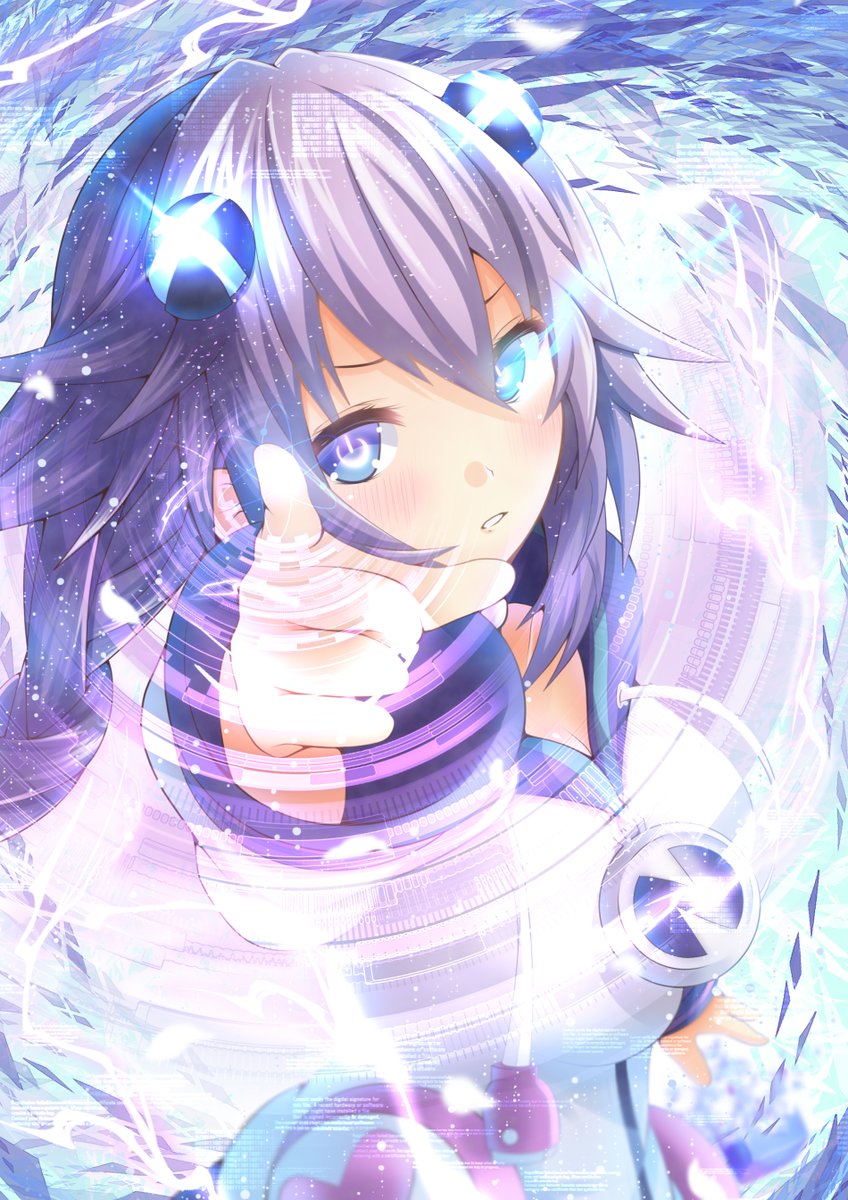 #ネプテューヌ 
#パープルハート
#Neptune

「ねっぷねぷにしてあげるわよ。」

ネプテューヌ初描きです（＾ω＾）
pixiv：pixiv.net/artworks/90819…